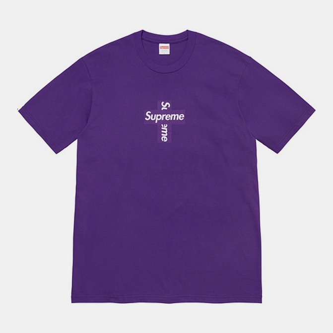 現貨☆HAru☆ SUPREME CROSS BOX LOGO TEE 十字短TEE FW20T25 三