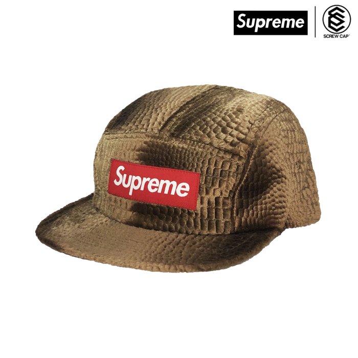 SUPREME EMBOSSED CROC CAM TAN 五分割五分割帽⫷ScrewCap⫸ | Yahoo