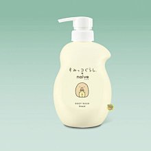 【JPGO】日本製 Kracie Naive 100%植物性成分 桃葉保濕精華 沐浴乳 530ml~角落生物炸物#577