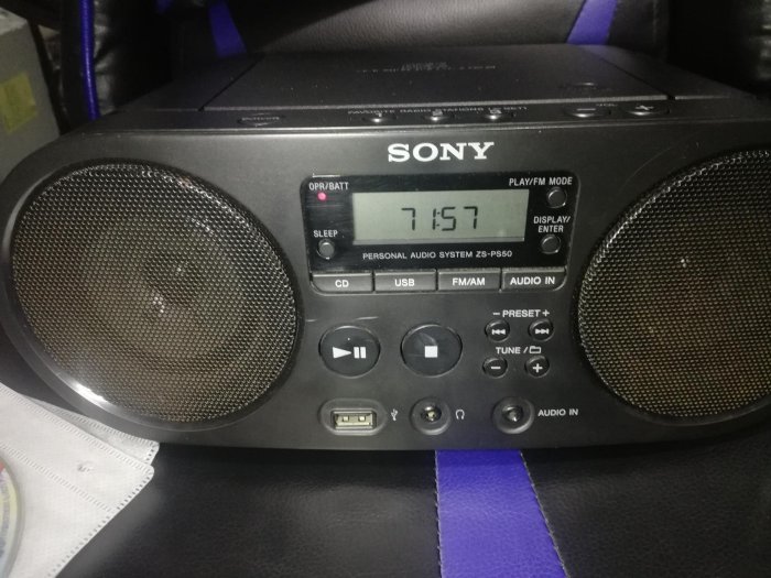 拾荒者 新力 SONY ZS-PS50 手提CD USB 收音機