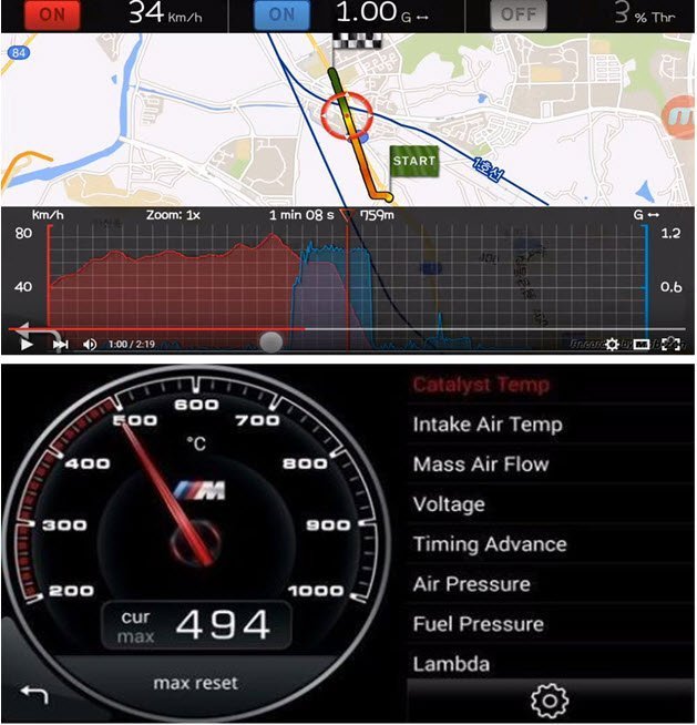 新款支援iOS和安卓※台北快車※BMW M Performance Drive Analyzer OBD駕駛+車況分析器