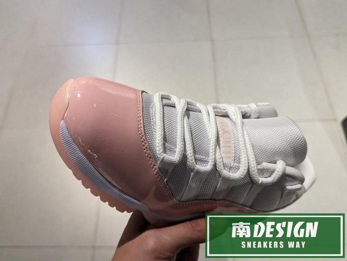 南🔥2024 5月 NIKE Air Jordan 11 Retro Low 復刻 籃球 女款 白粉AH7860-160