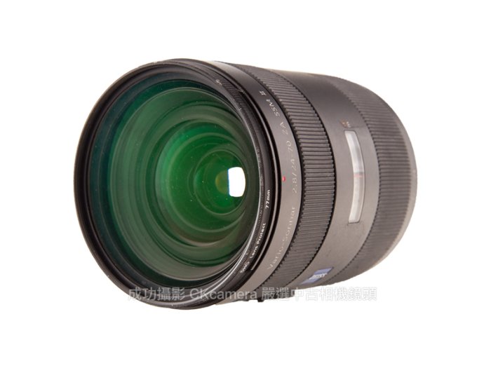 成功攝影 Sony 24-70mm F2.8 ZA SSM II 中古二手 標準變焦鏡 恆定光圈 大三元 蔡司 A環 台灣索尼公司貨 保固七天 2470/2.8