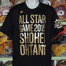 貳拾肆棒球--日職棒NPB全明星賽all-star 日本火腿大谷翔平選手使用式樣TEE/Descente製