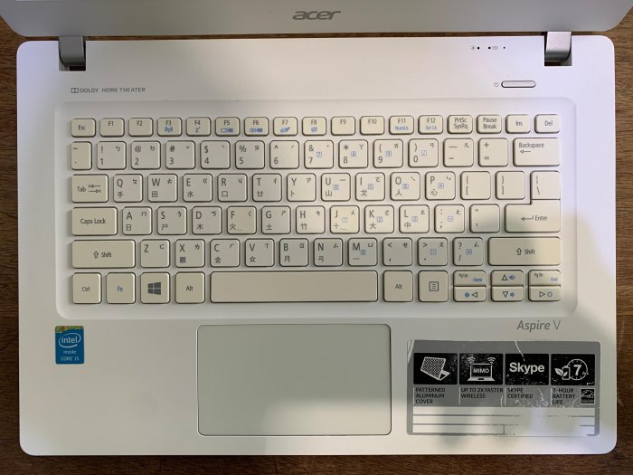 【二手筆電1600】Acer V3-371，i5+SSD輕薄筆電可上網可視訊可蓄電，保固5天