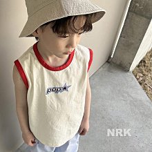 XS~XL ♥上衣(CREAM) NRK-2 24夏季 NRK240510-189『韓爸有衣正韓國童裝』~預購