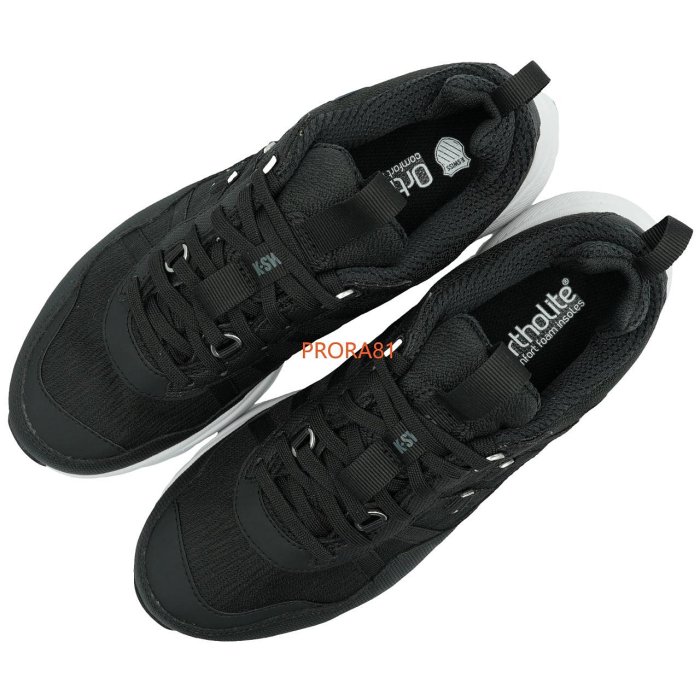 K-SWISS 黑X白 Hydropace WP 防水材質運動鞋(男女同款)【22.5-31㎝】309K