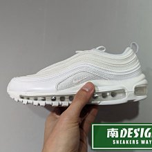 南🔥2023 1月 NIKE W AIR MAX 97 慢跑 氣墊 復古 子彈 反光 女款 全白 DH8016-100