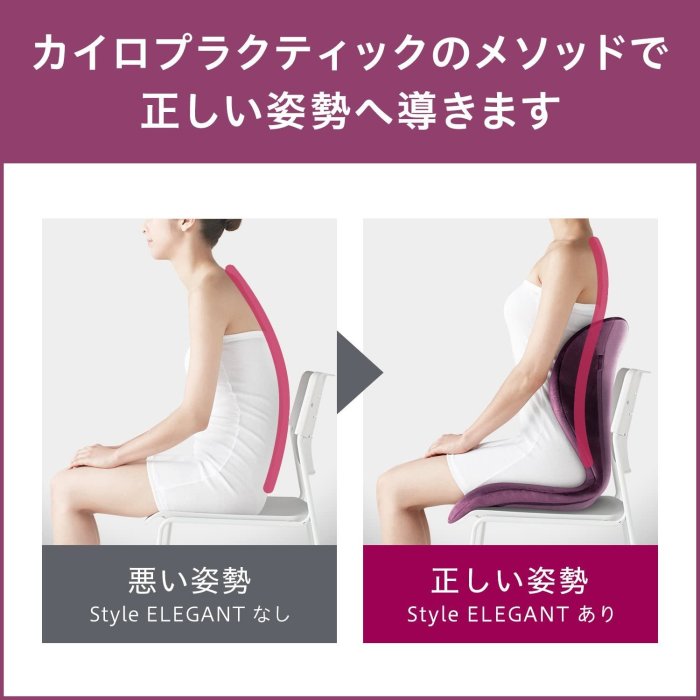 日本原裝 MTG Style ELEGANT  美姿 美儀 坐姿 調整墊 椅墊 坐墊 調整椅 人體工學 辦公室【全日空】