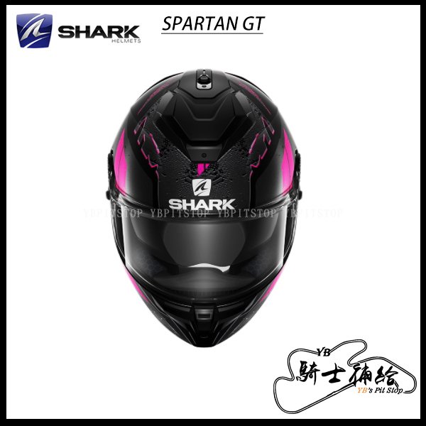 ⚠YB騎士補給⚠ SHARK SPARTAN GT RYSER 黑灰紫 KAV 全罩 鯊魚 內墨片 2021 新花色