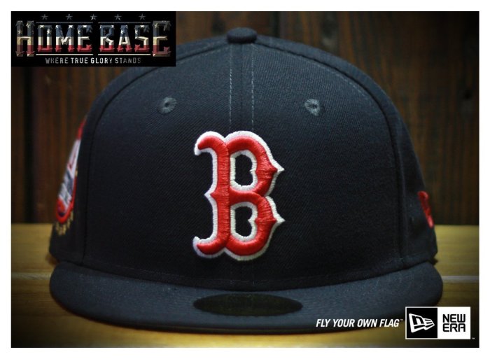 NEW ERA 59FIFTY【公館HOME BASE專賣店】Boston 紅襪隊 -- 世界大賽冠軍紀念徽章款