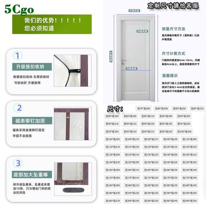 5Cgo【宅神】全磁條透明空調簾側開門簾店鋪商用防風免打孔磁吸隔斷門窗簾子防冷氣擋風防蚊皮簾t721184807812