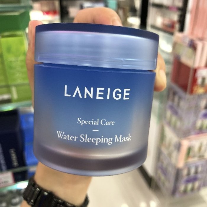 LANEIGE 蘭芝睡美人香氛水凝膜 晚安凍膜淨亮保濕 薰衣草 晚安面膜 70ml