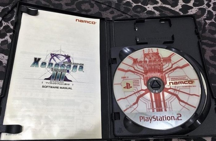 幸運小兔 PS2遊戲 PS2 異域傳說 3 Xenosaga 稀少品 查拉圖斯特拉如是說 盒書齊全 日版 C2