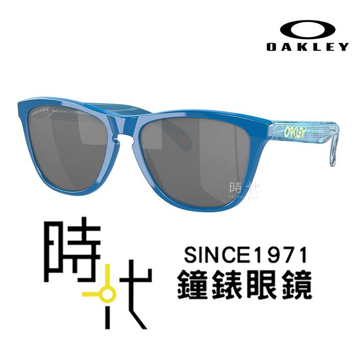 【台南時代眼鏡OAKLEY】奧克力 Holbrook 橢圓框墨鏡 運動太陽眼鏡 OO9013 K3 55mm 藍框