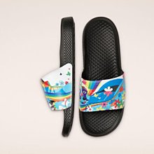 限時特價南◇2021 6月 CONVERSE ALL STAR SLIDE SLIP ITALY 彩色塗鴉170825C