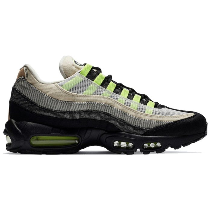 【正品】全新 Denham x Nike Air Max 95 DD9519-001黑白綠 牛仔 預購潮鞋