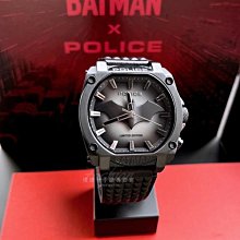 POLICE x BATMAN 蝙蝠俠限量聯名錶 PEWGD0022601 公司貨