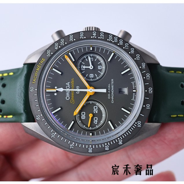 99新 二手 OMEGA 歐米茄 新品歐米茄 手錶 超霸系列月之暗面腕錶311.92.44.51.99.001 自動上鏈