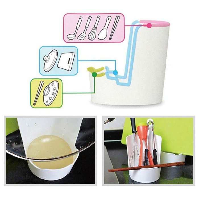 小驚奇代購【現貨】日本製 INOMATA 塑膠 廚具 置物架 鍋蓋架 器具架 ~日本直送 ～✈✈