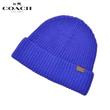☆【COACH館】☆【100%全新真品COACH品牌毛帽】☆【85140】☆藍色