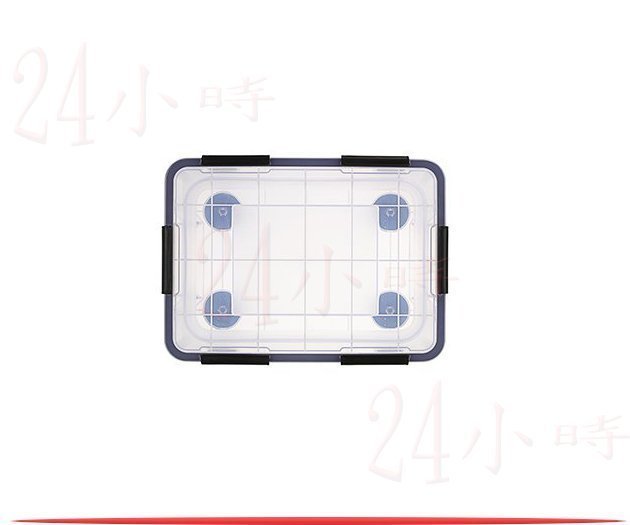 『楷霖』KEYWAY 聯府 Fine防潮整理箱55L(附輪) 收納箱 台灣製 KT55