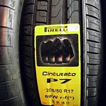 ***天下第一輪***PIRELLI倍耐力Cinturato P7(R-F)失壓續跑胎 205/50/17完工價6500