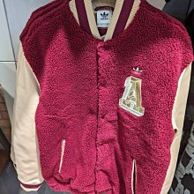 南🔥2023 2月 ADIDAS OG VARSITY JACKET 棒球外套 休閒 男款 酒紅 HY6037