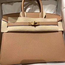 Hermes Hermes Birkin 25 Togo 奶茶色金釦 現貨