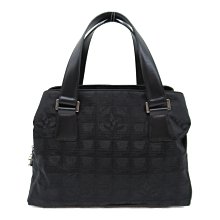 CHANEL 香奈兒 A30916 New travel line 尼龍 黑色 手提包 日本現貨 包郵包稅 9.5成新【BRAND OFF】