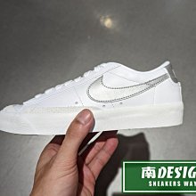 南🔥2022 8月 NIKE W BLAZER LOW 77 運動 休閒 復古 拼接 女款 白銀 DC4769-113