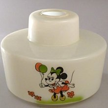 1950s 德國製 MICKY MOUSE 玻璃燈罩 2