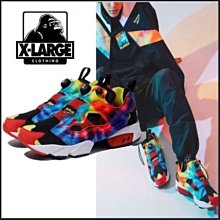 限時特價南◇2022 2月 日本 XLARGE REEBOK INSTA PUMP FURY 彩色 彩虹 FY3069