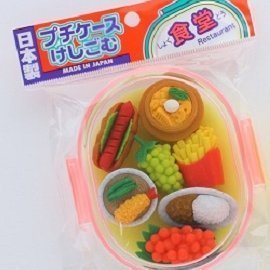 Japanese Food Eraser Sets