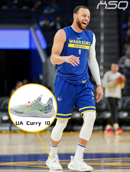 今年生日穿搭 Under Armour Curry 10 SPLASH PARTY 籃球鞋 男 FLOW減震 UA運動鞋