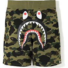 【日貨代購CITY】A Bathing APE 1ST CAMO SHARK SWEAT SHORTS 鯊魚 棉褲 現貨