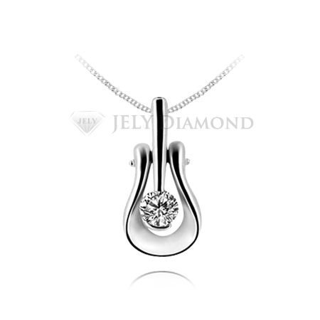 《JELY時尚館》【JELY Diamond】典雅懷舊---GIA/F/VS2/3EX/30分項鍊 §會員終生獨享回收交換優惠§