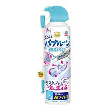 【JPGO】日本製 地球製藥 廁所.浴缸用 泡沫清潔噴霧 360ml~清爽皂香
