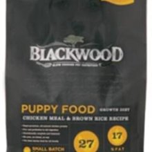 【阿肥寵物生活】柏萊富BLACKWOOD 特調幼犬成長配方(雞肉+糙米) 15