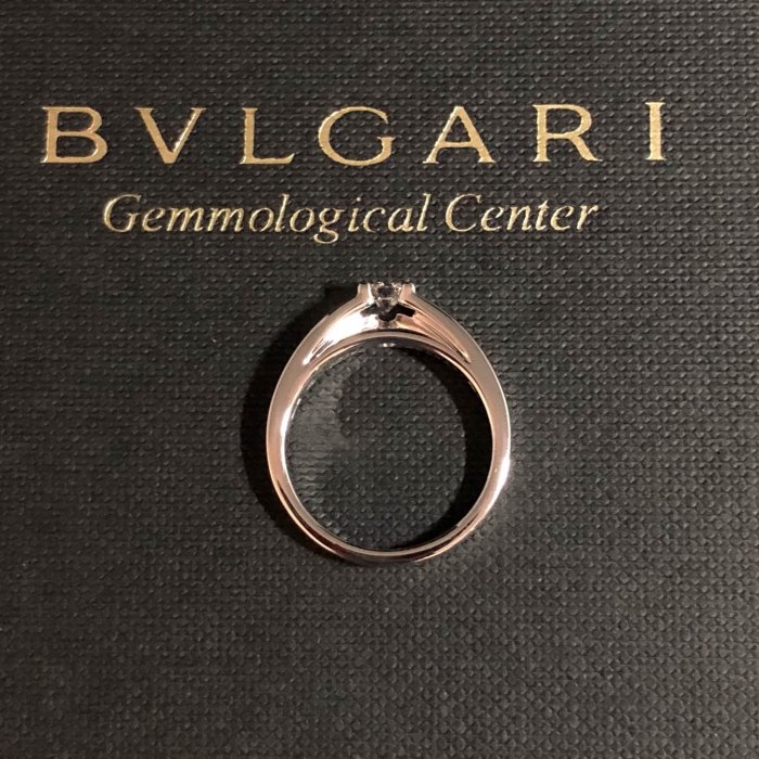 《三福堂國際珠寶名品1178》Bvlgari 寶格麗鑽戒 E VVS2 (GIA證)