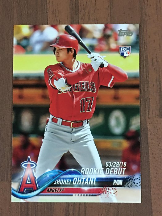 【畢拉卡鋪】Shohei Ohtani 2018 Topps Update Debut RC 大谷翔平新人卡 (A)