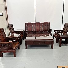 宏品全新二手家具電器 RW22911*花梨8件組椅*茶几 餐桌椅 桌椅 冰箱 洗衣機 冷氣 櫥櫃 原木泡茶桌椅 中古傢俱 滿千送百豐富喜悅 OA辦公隔間屏風