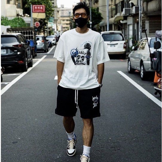 Nike Travis Scott Jordan Fragment T-shirt白色短袖t恤藤原浩閃電tee