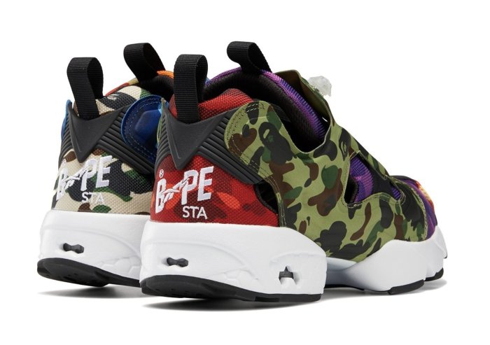 Butler] 最後現貨Reebok x Bape Instapump Fury OG 雙色迷彩Q47370