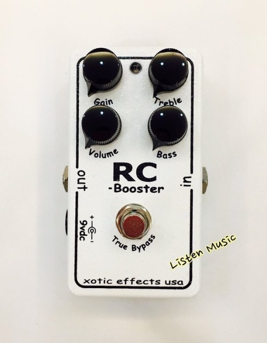 立昇樂器 Xotic RC Booster Pedal 增益效果器 美國製 公司貨