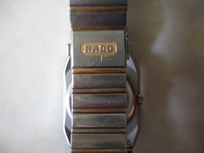 rado雷達錶 dirStar系列 石英錶 男錶 表頭鎢鋼 永不磨損 藍寶石水晶玻璃 白鋼帶