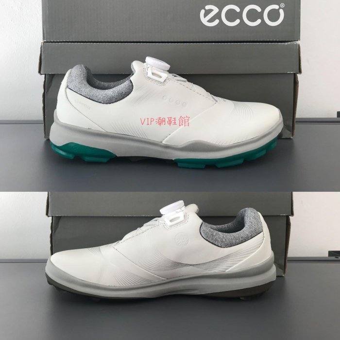（VIP潮鞋鋪）新款ecco女鞋 ECCO BIOM HYBRID 3 BOA 專業運動鞋 ecco高爾夫球鞋 Golf女鞋125513