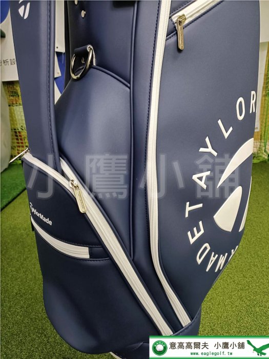 [小鷹小舖]TaylorMade Golf TJ147 U21897 泰勒梅 高爾夫球桿袋 男仕 輕量便攜 底部穩定 藍