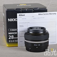 【品光數位】Nikon Z 28MM F2.8 公司貨 #124554