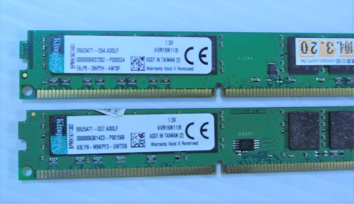 ~ 駿朋電腦 ~ Kingston 金士頓 DDR3 1600 8Gx2 16G 桌上型記憶體 $1200